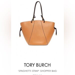 New! Tory Burch Spaghetti Strap Tote
